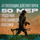 какие меры поддержки смоленских участников СВО и их семей самые востребованные - фото - 6